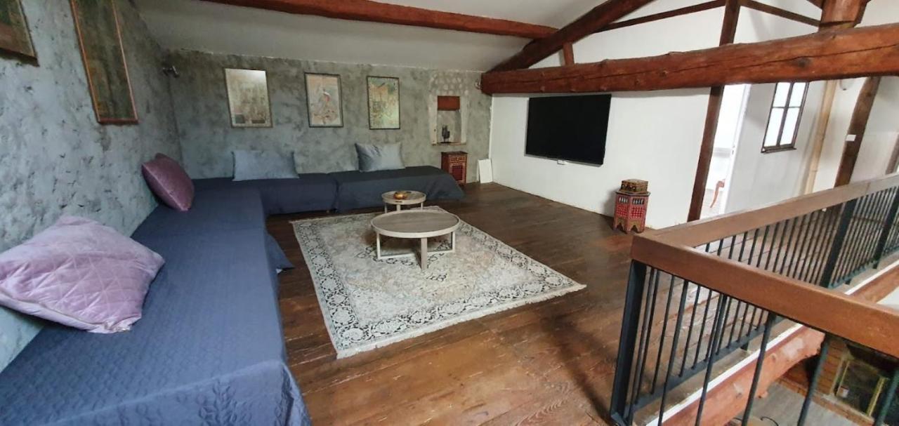 Gite De 420 Metres Carres Dans Chateau L'Ange Au Violon Jusqu'A 13 Couchages Conques-sur-Orbiel 外观 照片