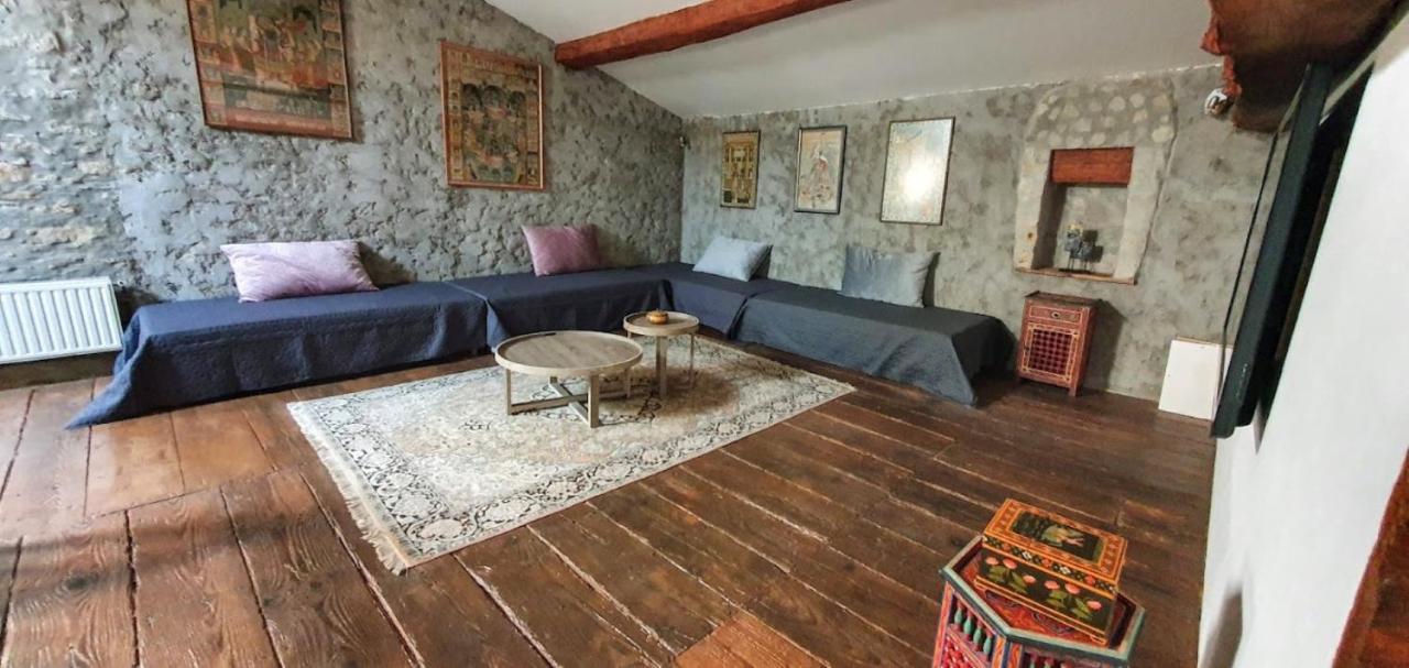 Gite De 420 Metres Carres Dans Chateau L'Ange Au Violon Jusqu'A 13 Couchages Conques-sur-Orbiel 外观 照片